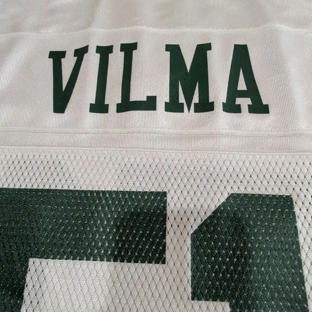 New York Jets Vintage Reebok NFL On Field Jersey Jonathan Vilma #51 Adult XL